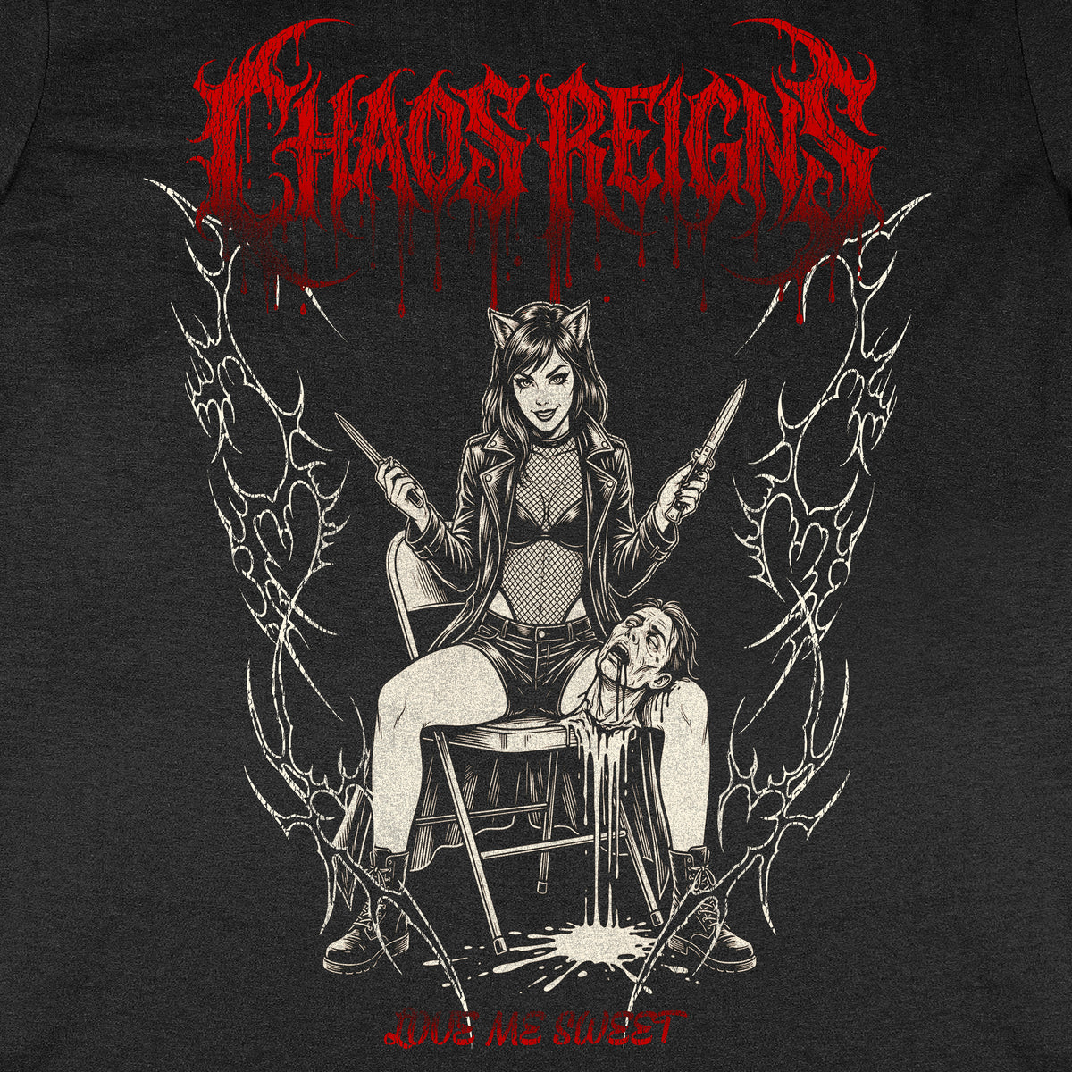 Chaos Reigns tee
