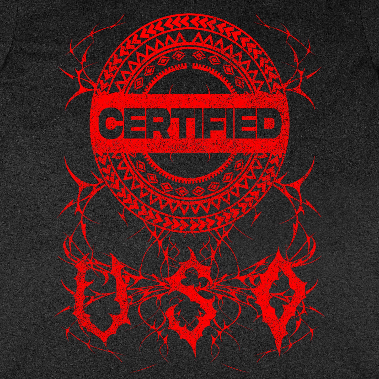 Certified USO Black Tee