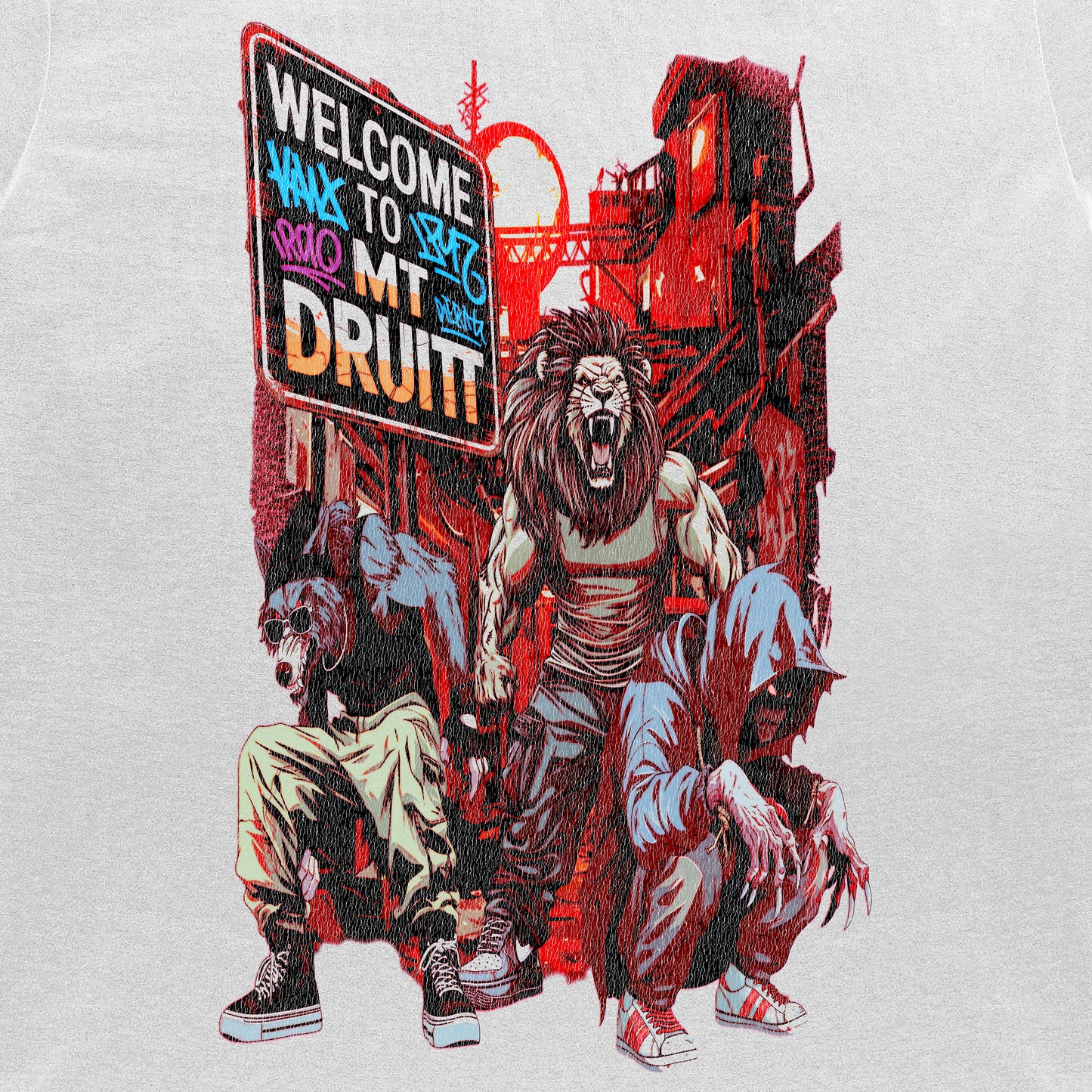 Welcome To Mt Druitt Classic Tee